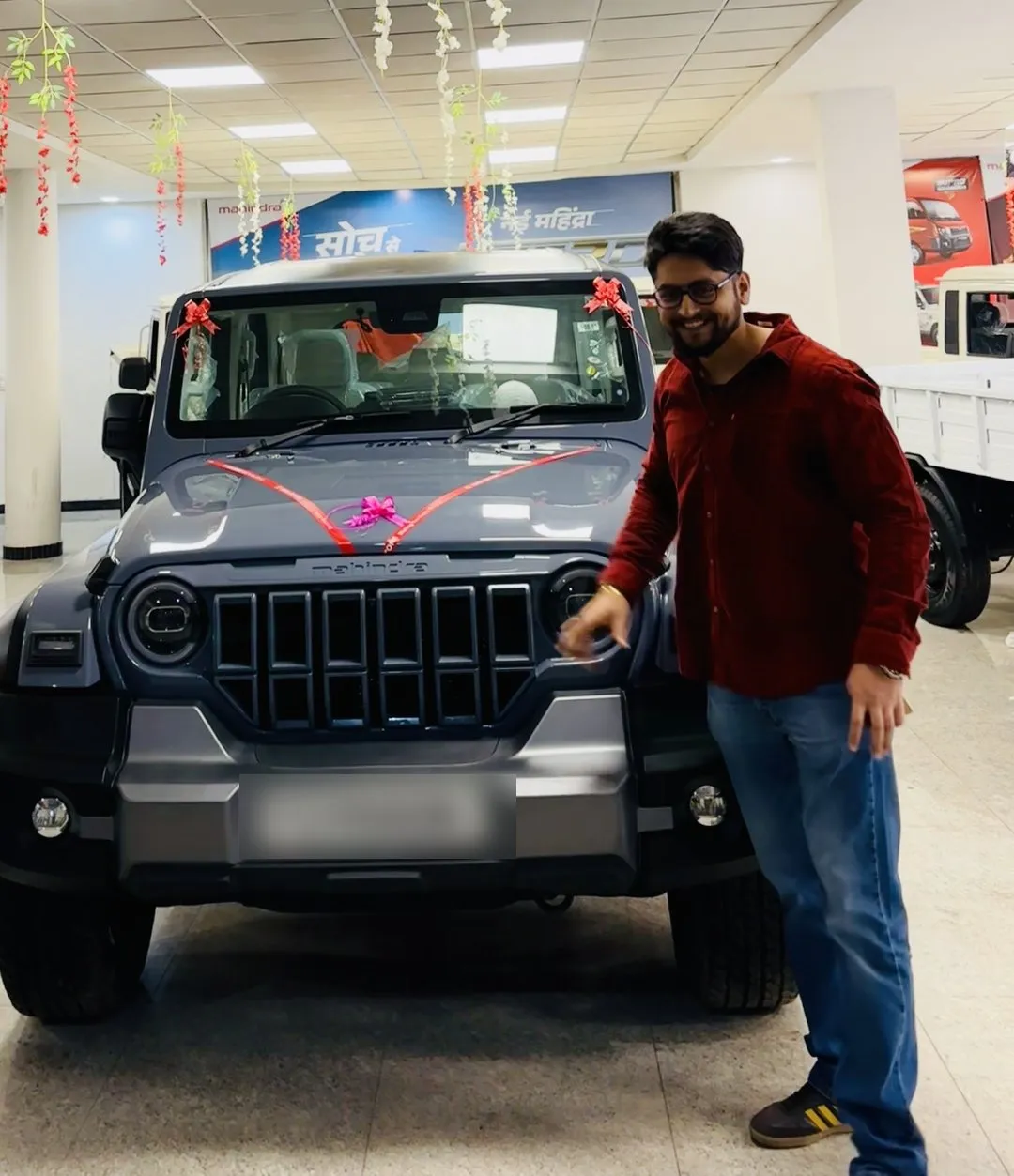 The Thar Roxx at delivery